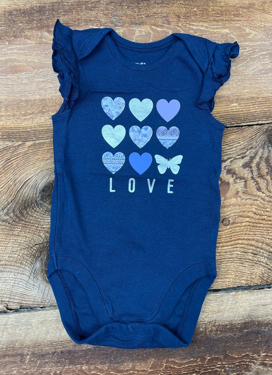 TCP 9-12M Love Onesie
