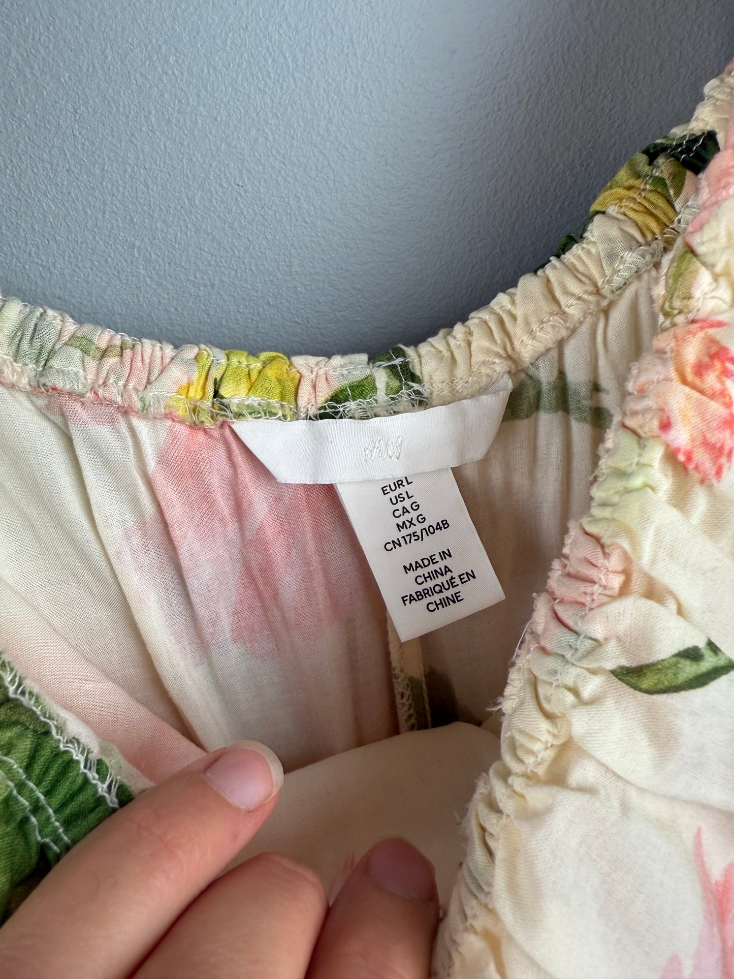 H&M Women’s Large Floral Maxi Dress