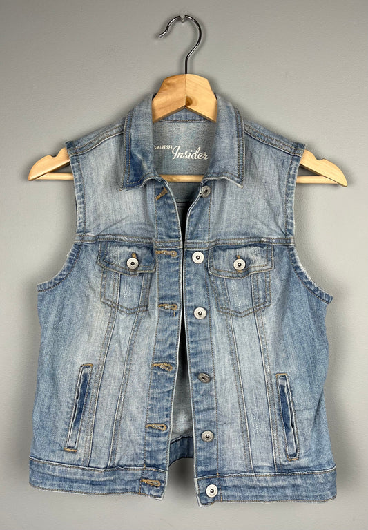Smart Set Women’s XS Jean Vest