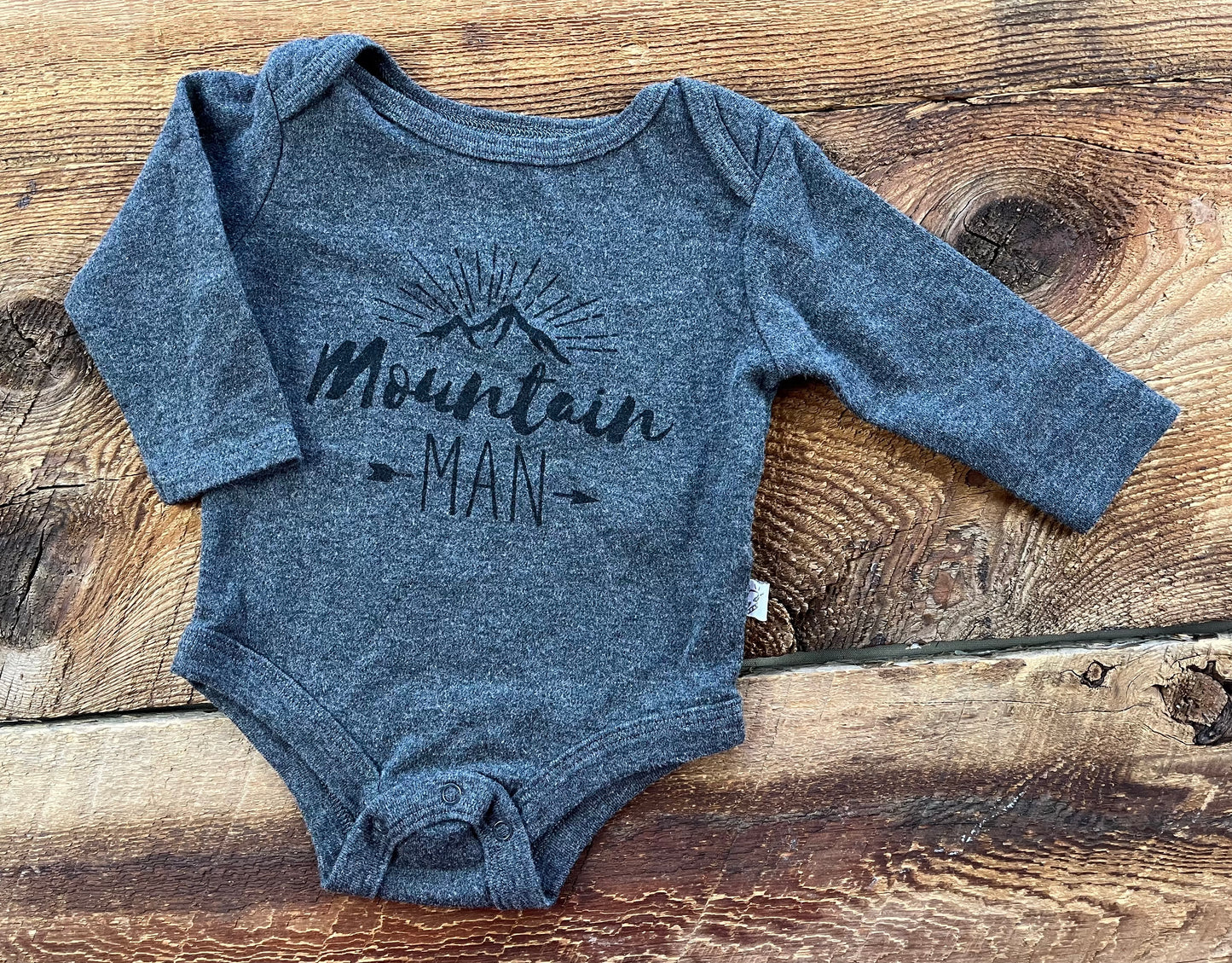 Mini Heroes NB Mountain Man Onesie