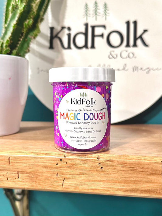 KidFolk & Co Magic Dough, Berry Cobbler- 4oz