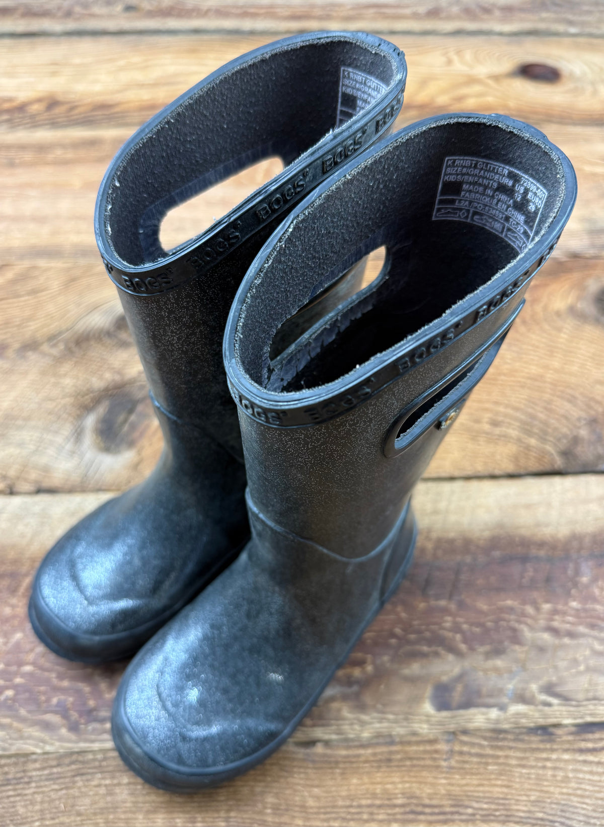Bogs 12C Sparkle Rain Boot