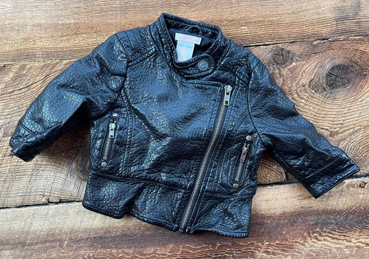 Joe Fresh 3-6M Faux Leather Jacket