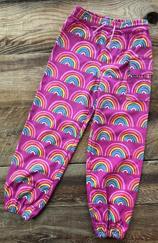 Hatley 7Y Rainbow Rain Pant