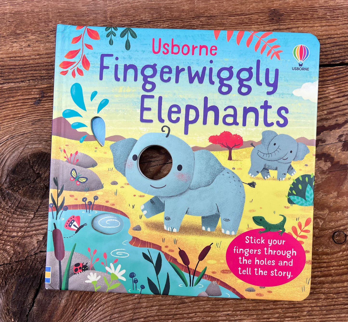 Usborne, Fingerwiggly Elephants Book