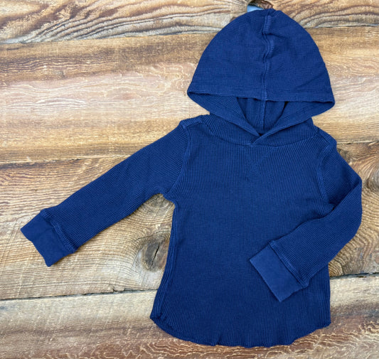 Gap 2T Hooded Waffle Shirt