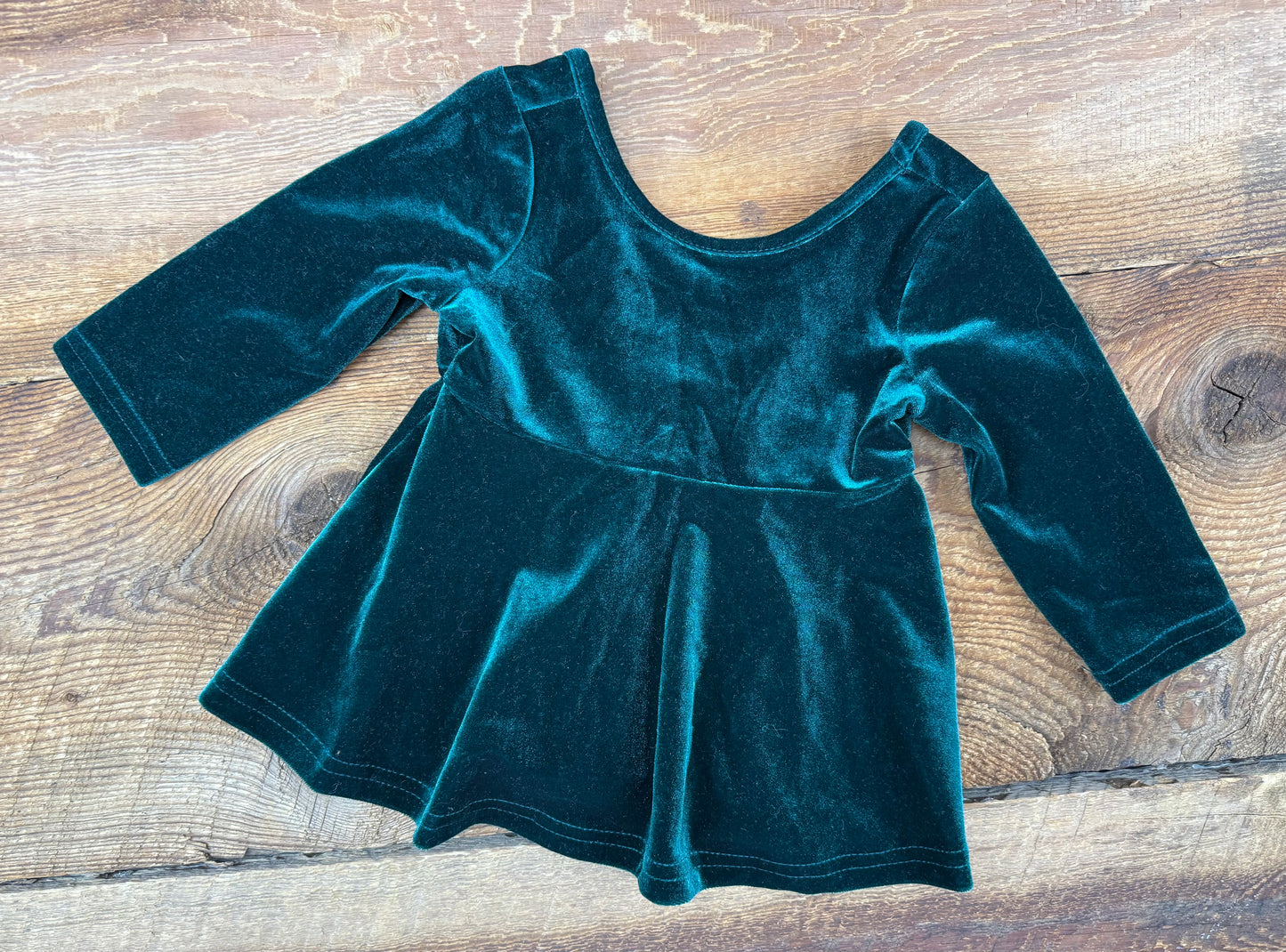 The Children’s Place 0-3M Velvet Dress