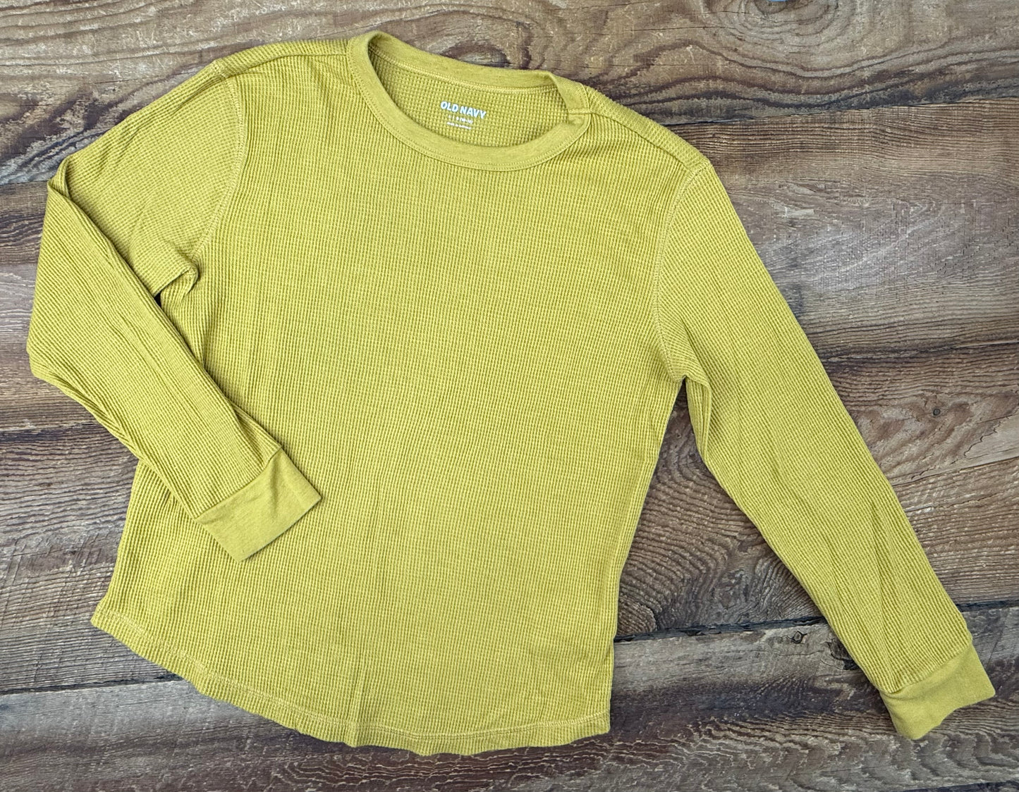 Old Navy Large 10-12Y Waffle Shirt