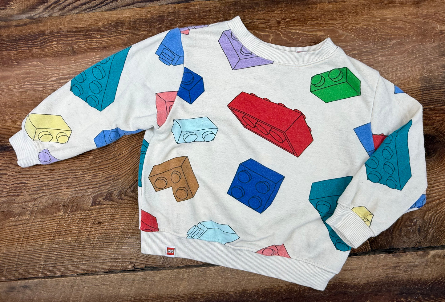 H&M 3/4T Lego Crewneck