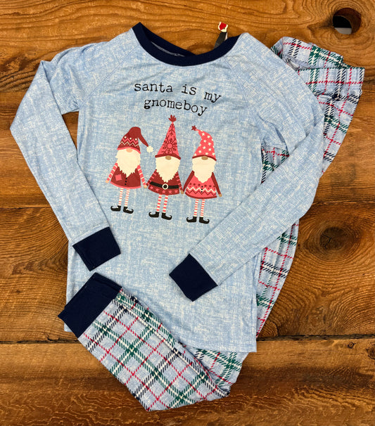 Joclyn Intimates Medium (8Y) Gnome Pajamas
