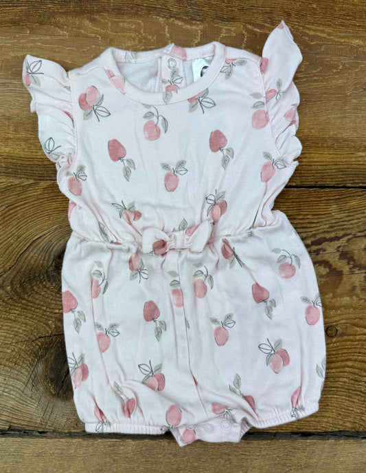 Gerber 0-3M Apple Romper