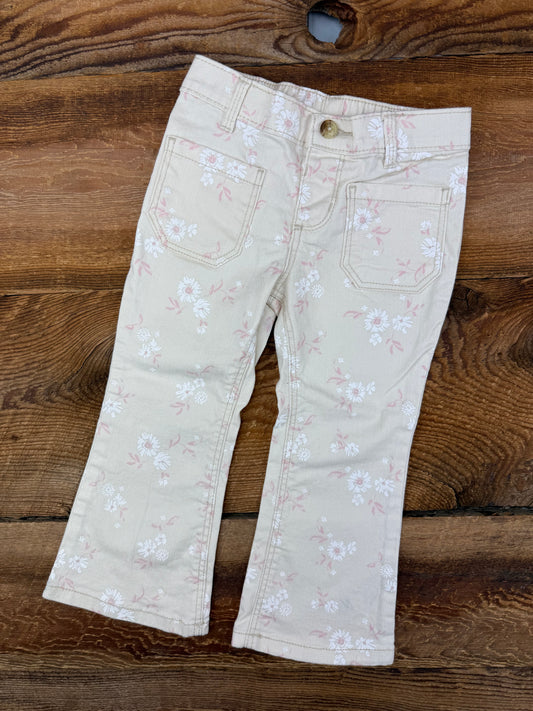 Oshkosh 3T Floral Flared Pant