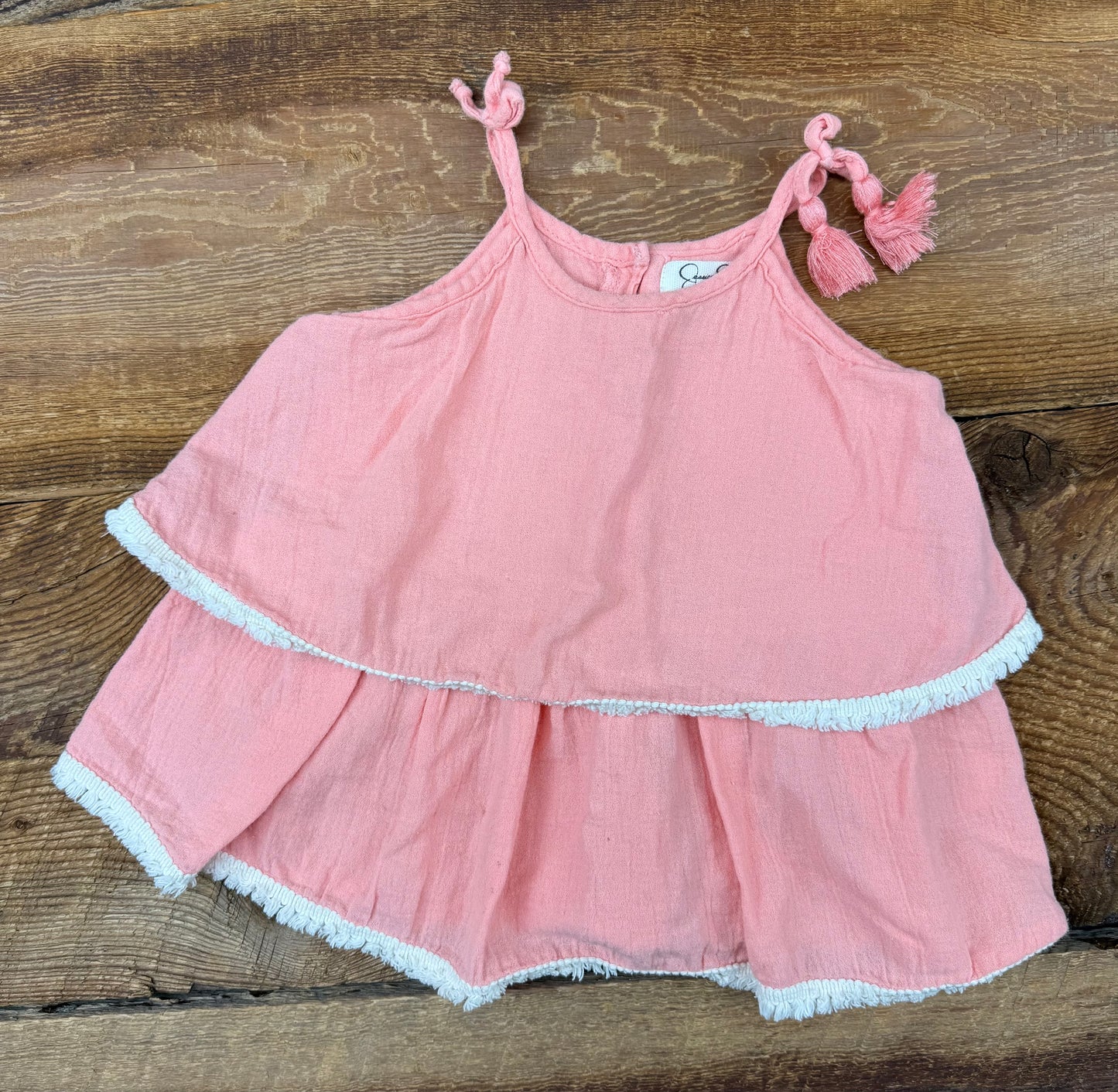 Jessica Simpson 18M Fringe Dress