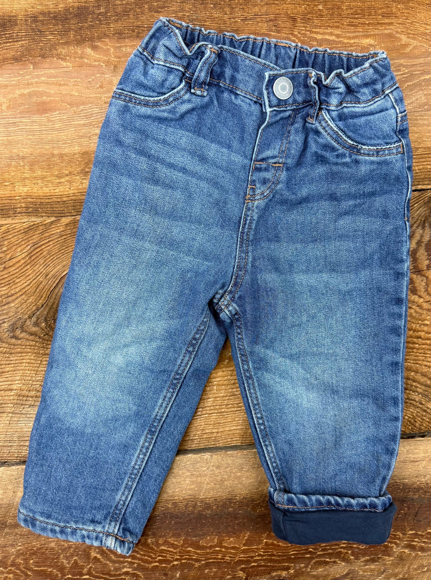 H&M 12M Lined Jean