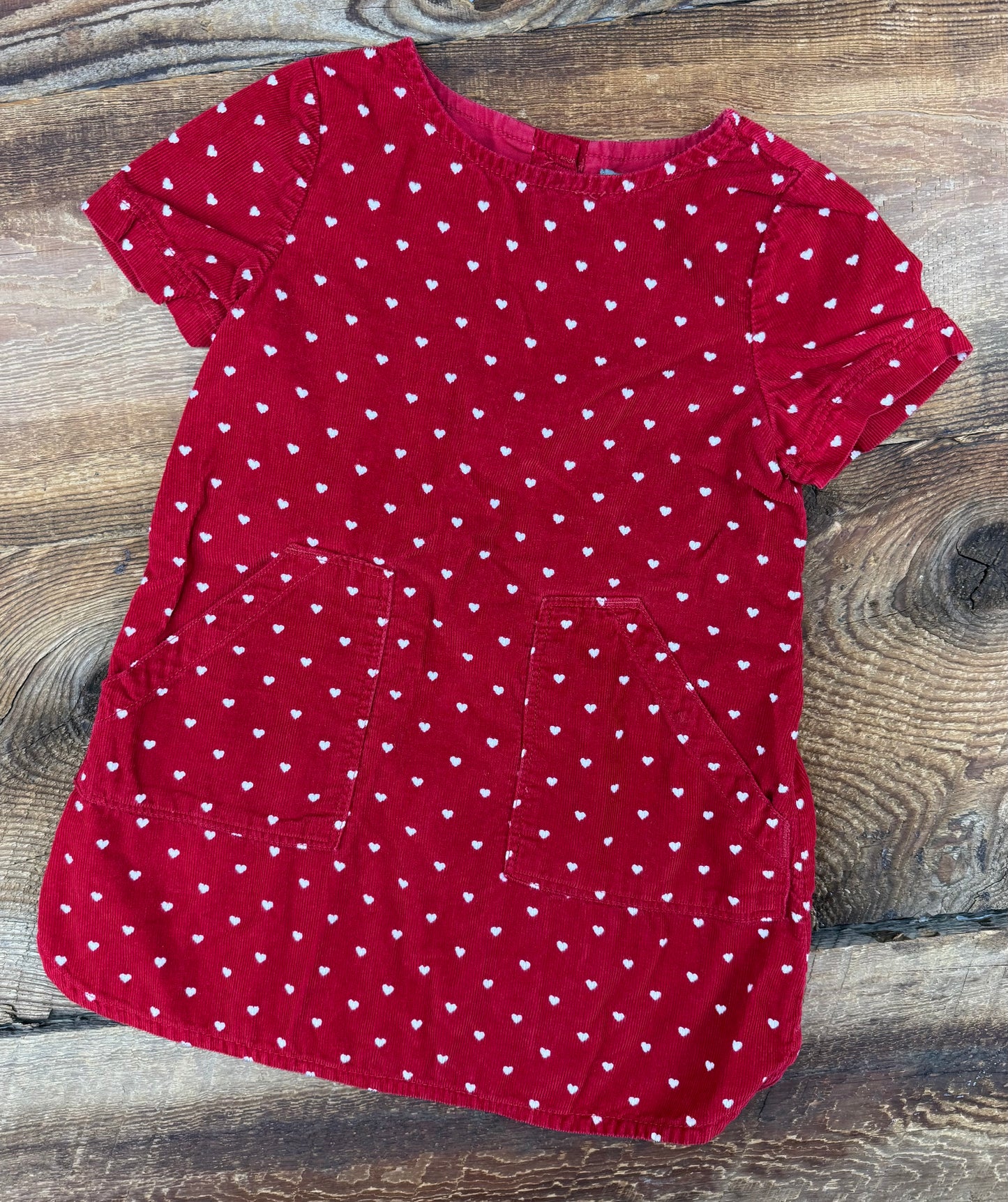 Gap 18-24M Cord Heart Dress