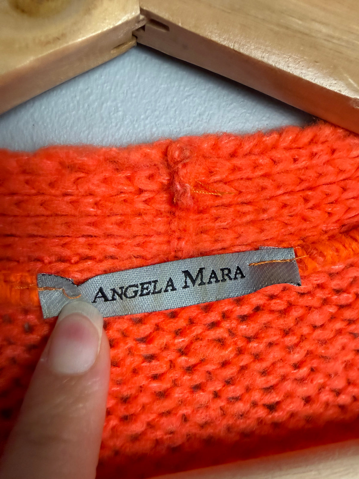 Angela Mara Women’s Small/Medium Mohair Blend Cardigan