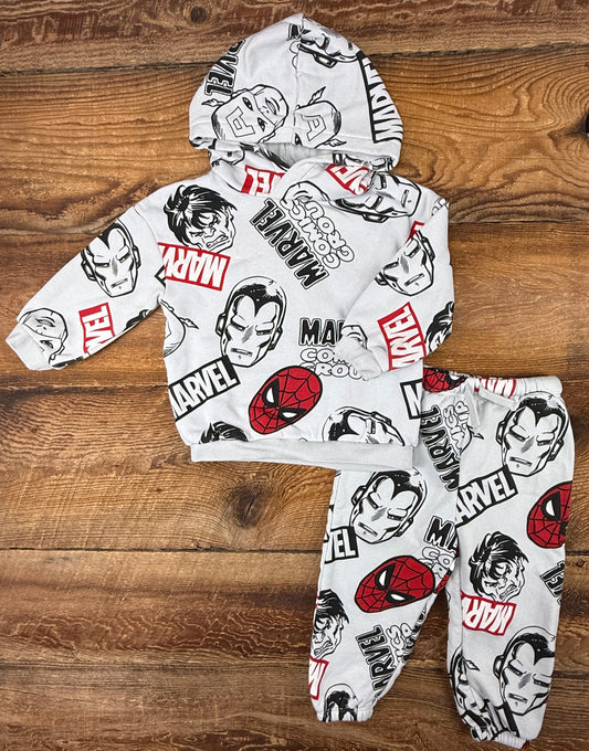 H&M 18M Marvel Jogger Set