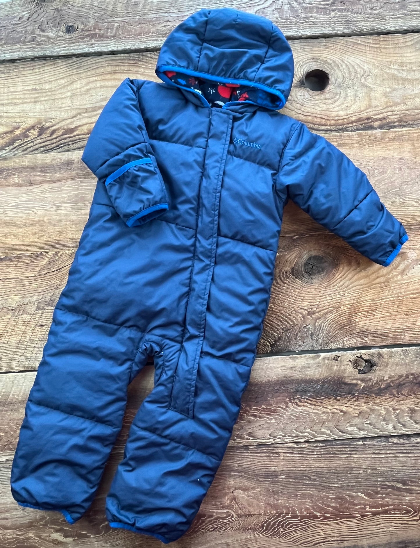 Columbia 18-24M Down Filled Snowsuit