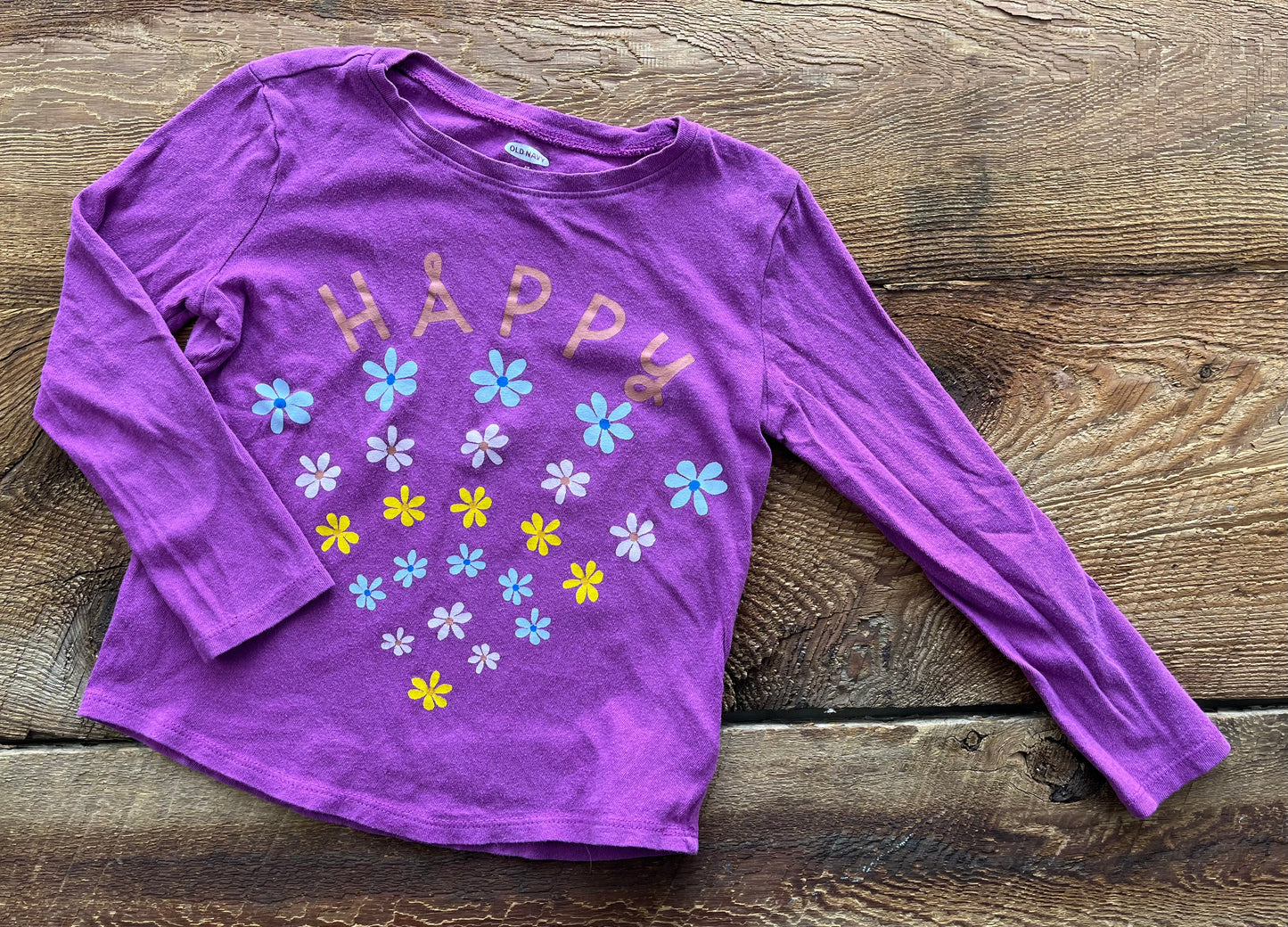 Old Navy 4T Happy Shirt