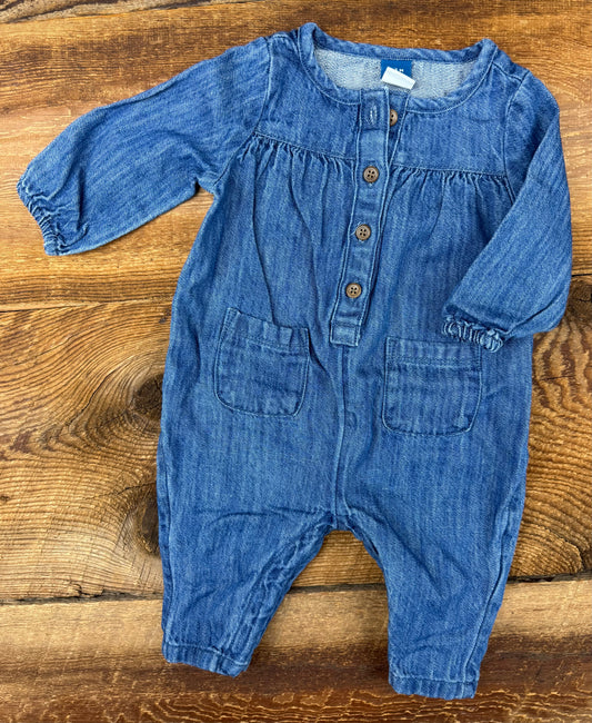 Old Navy 0-3M Jean Jumper