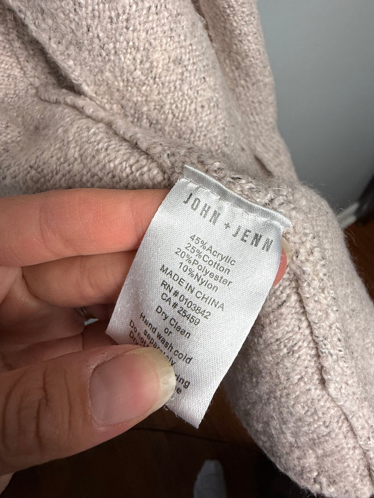 John + Jenn Indigo Women's Small/Medium Cardigan