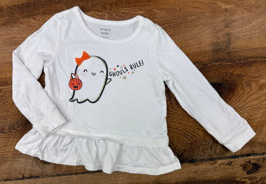 Carter’s 2T Ghouls Rule Shirt