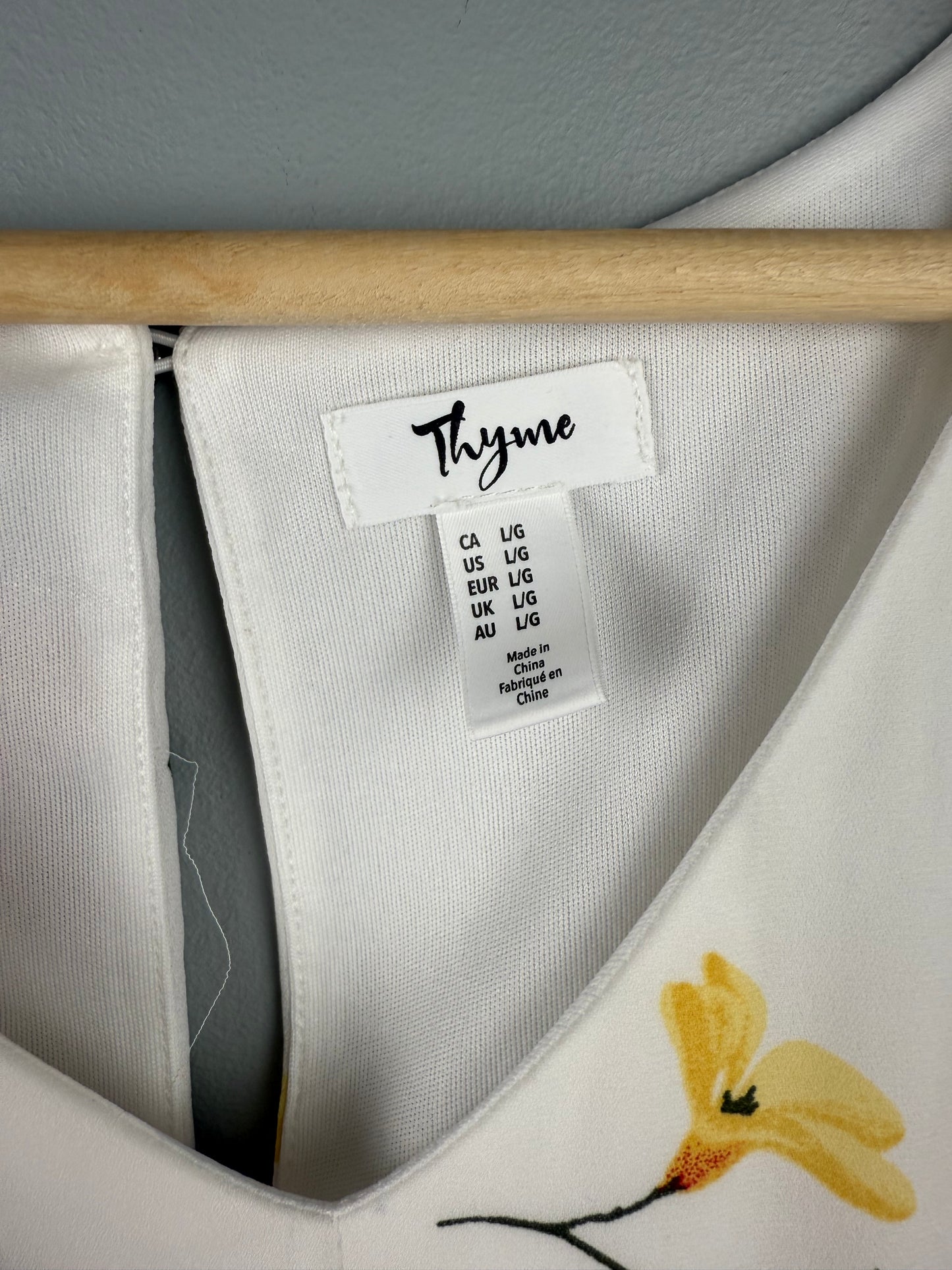 Thyme Maternity Medium Floral Dress