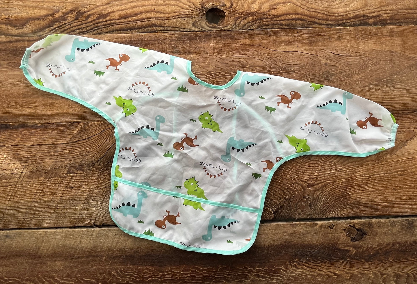 Lictin Toddler Dino Sleeve Bib