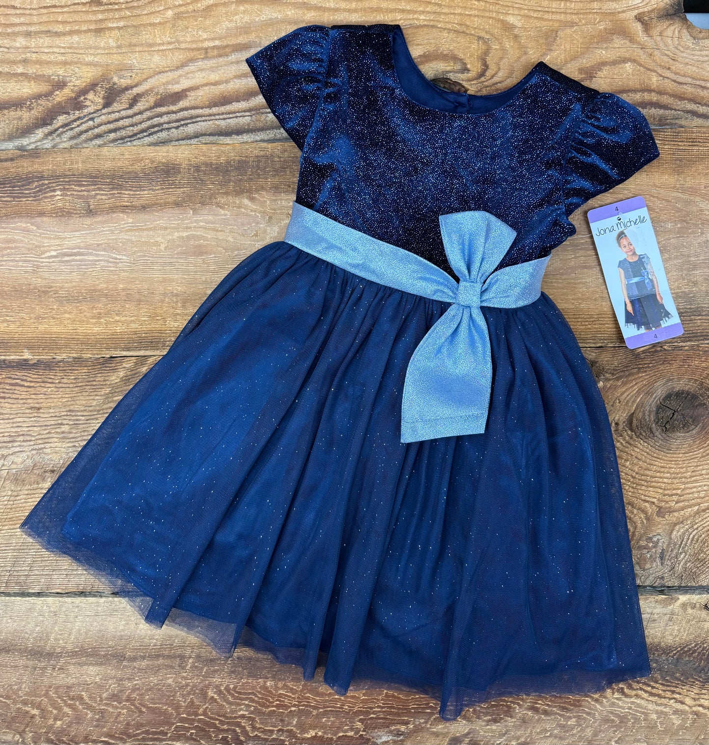Jona Michelle 4T Sparkle Holiday Dress