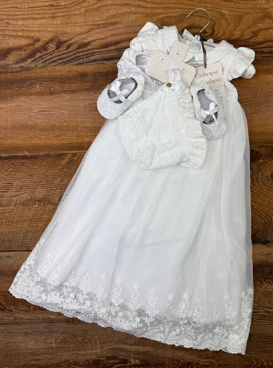 Catherine Malandrino 0-3M Special Occassion Dress Set