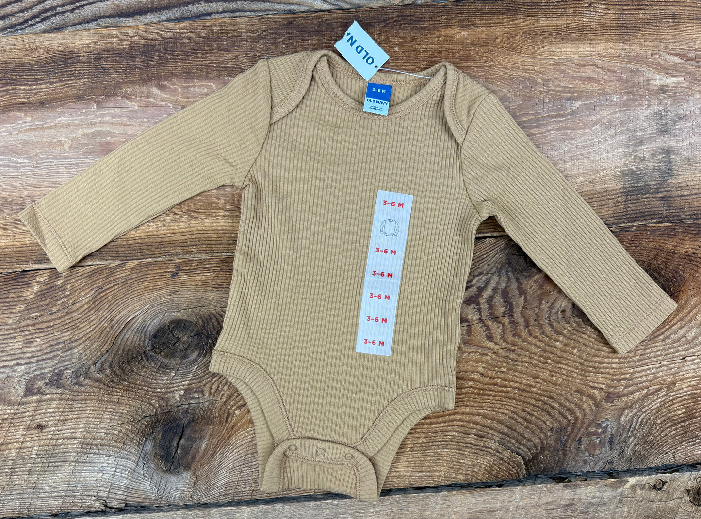 Old Navy 3-6M Ribbed Onesie