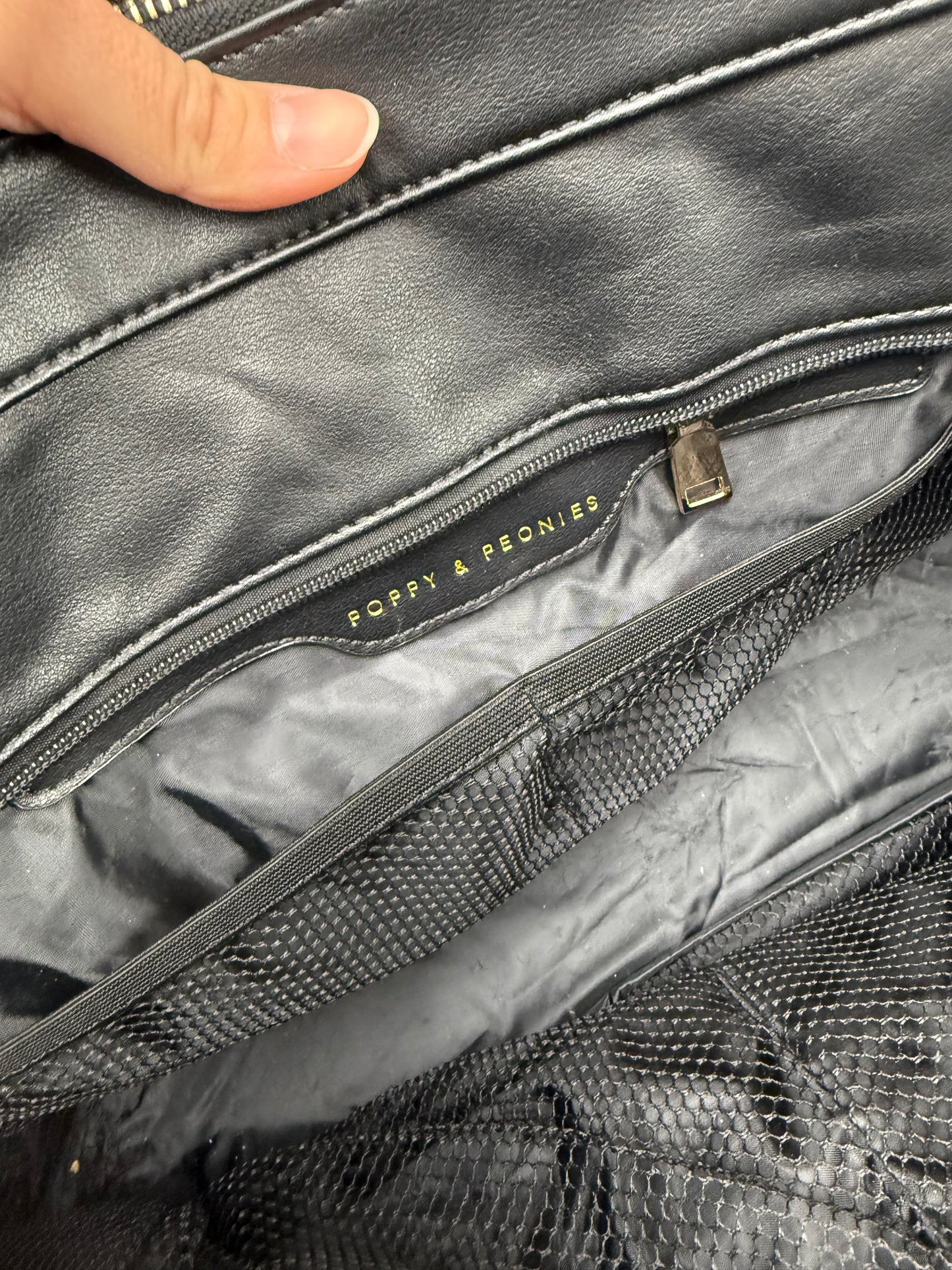 Poppy & Peonies Diaper Bag