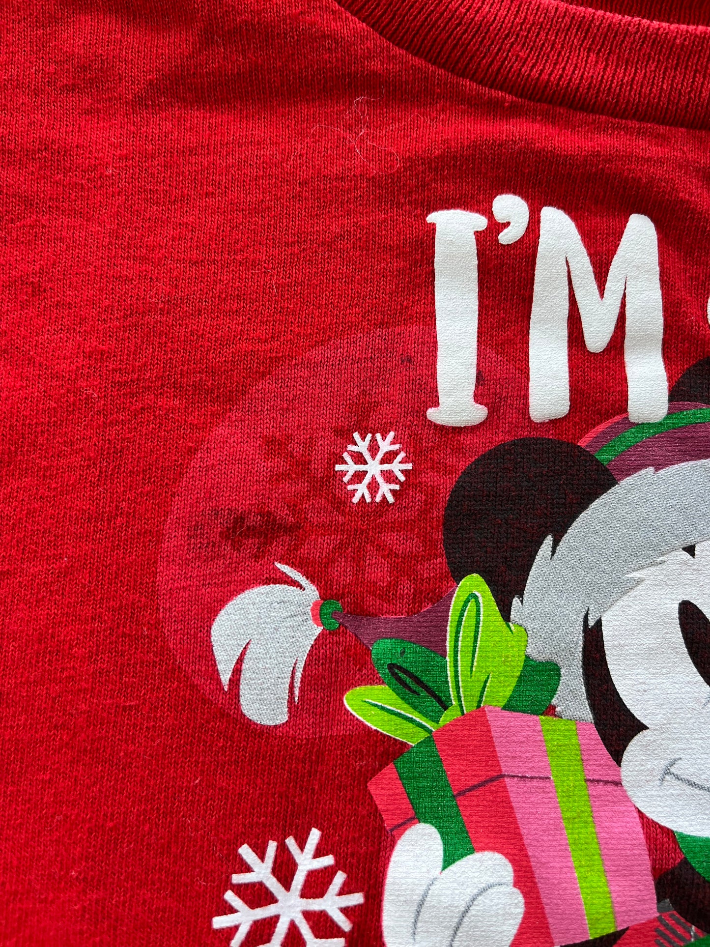 Disney 4T Mickey Christmas Tee