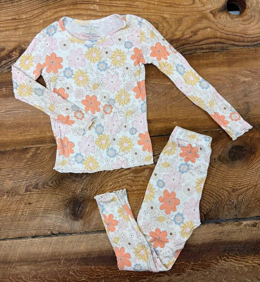 Poppy & Clay 4T Floral Bamboo Pajamas