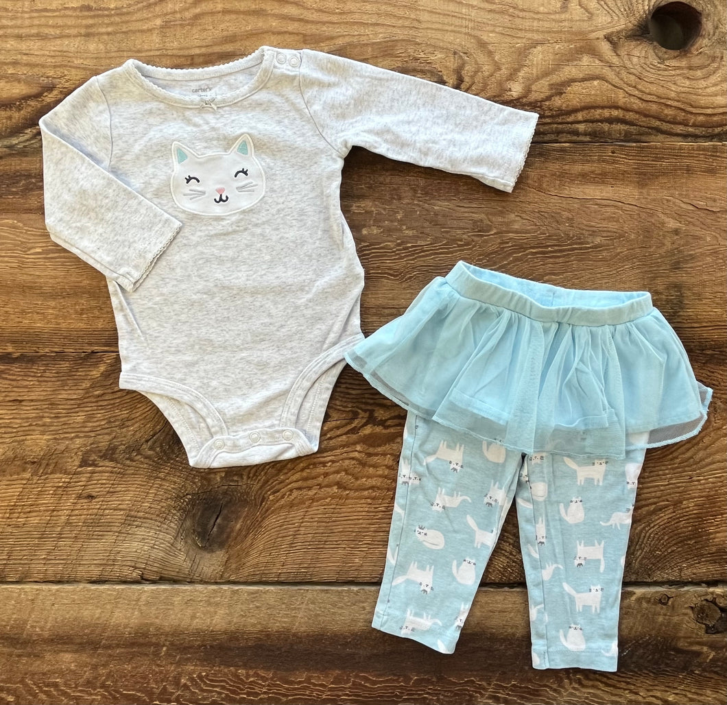 Carter’s 9M Kitty Outfit