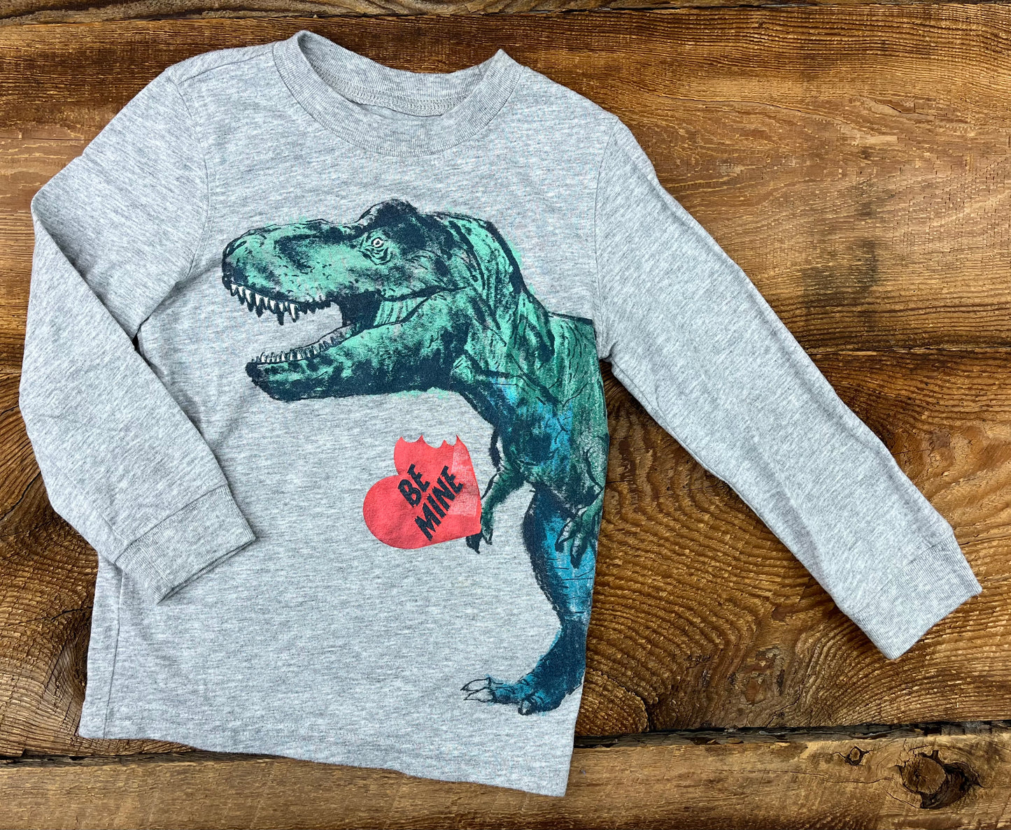 Carter’s 2T Be Mine Dino Shirt