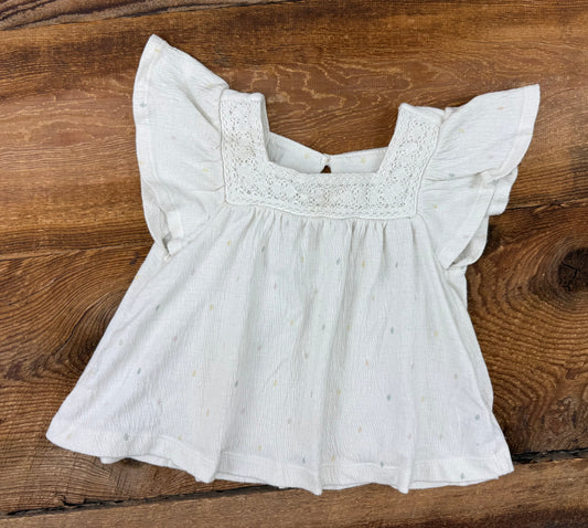 Carter’s 3T Laced Textured Tee