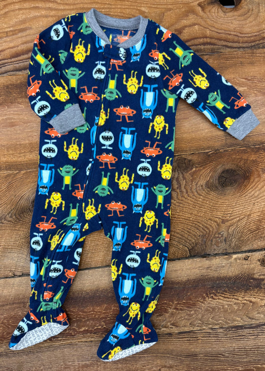 Carter's 12M Fleece Monster Sleeper