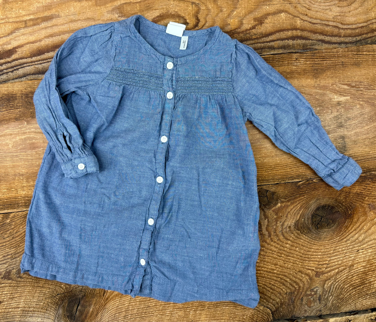 H&M 6-9M Jean Dress