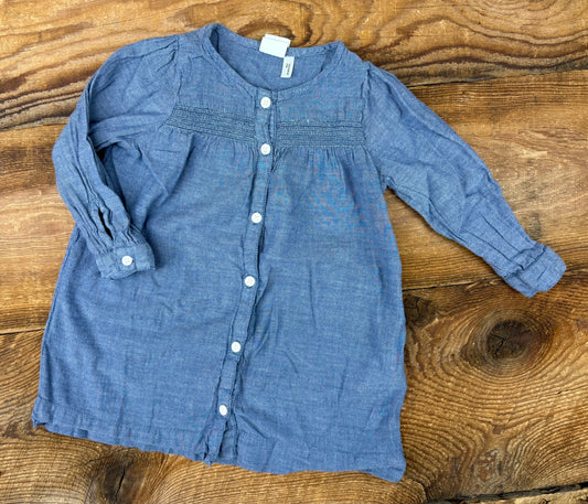 H&M 6-9M Jean Dress