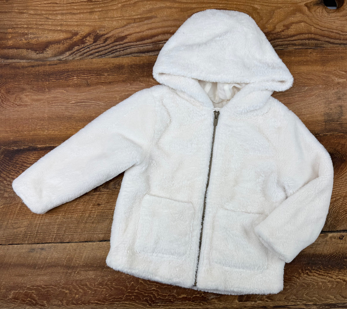 Old Navy 4T Faux Fur Jacket