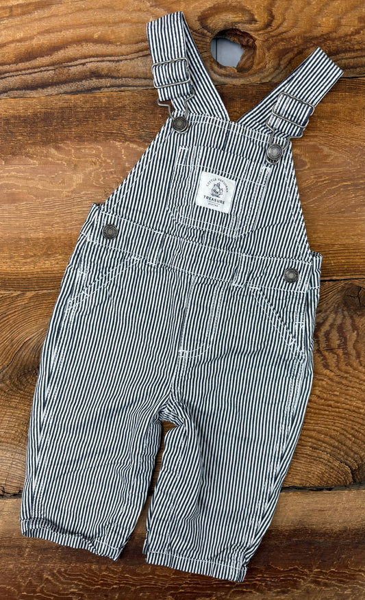 Carter’s 6M Striped Overalls
