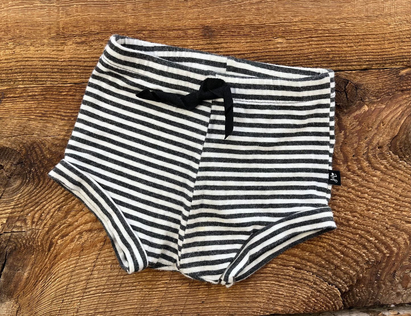 Jax & Lennon 6-12M Striped Short