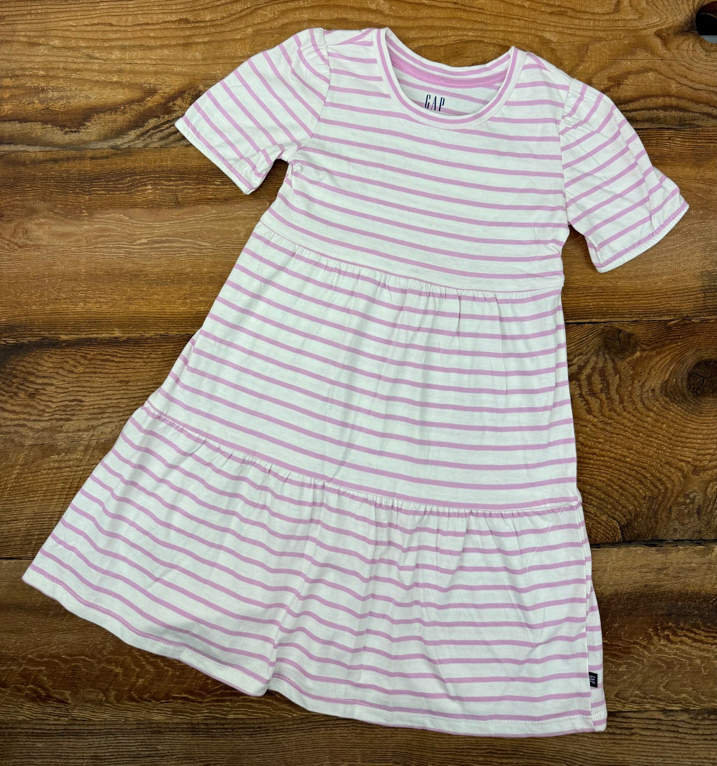 Gap 6Y Striped Tee Dress