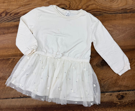 Carter’s 4T Heart Tulle Tunic Sweater