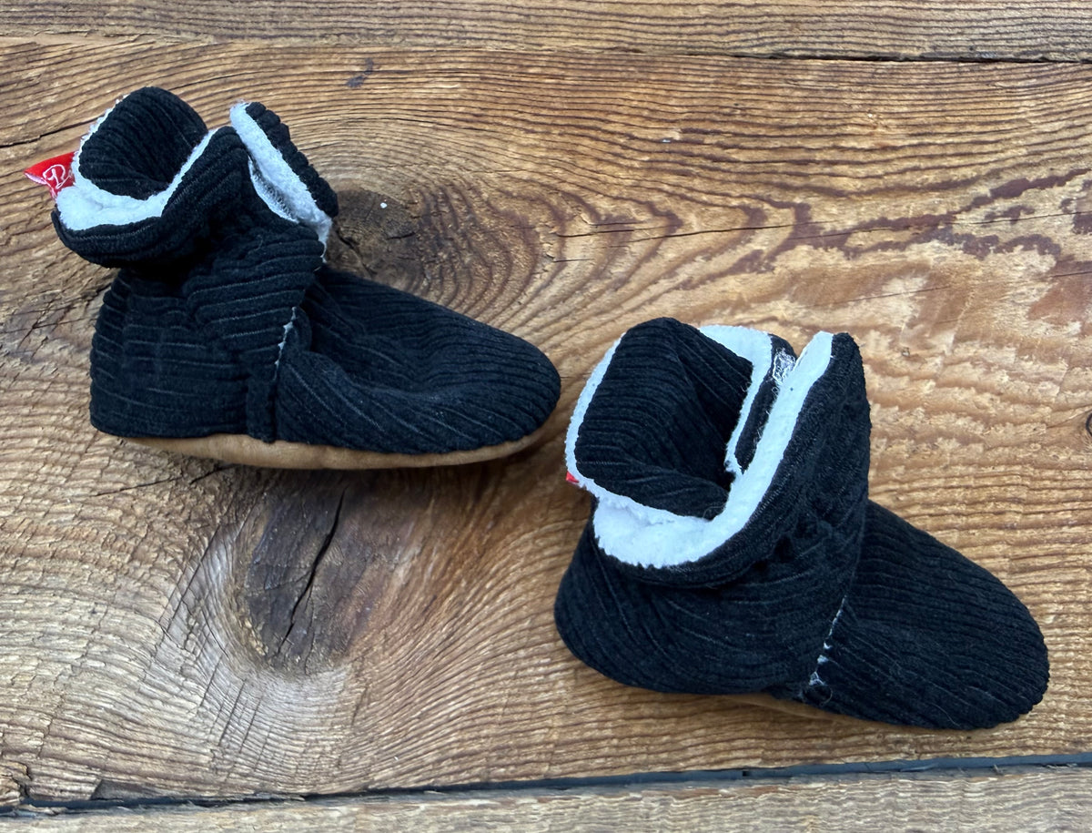 My Baby Infant Ribbed Slipper