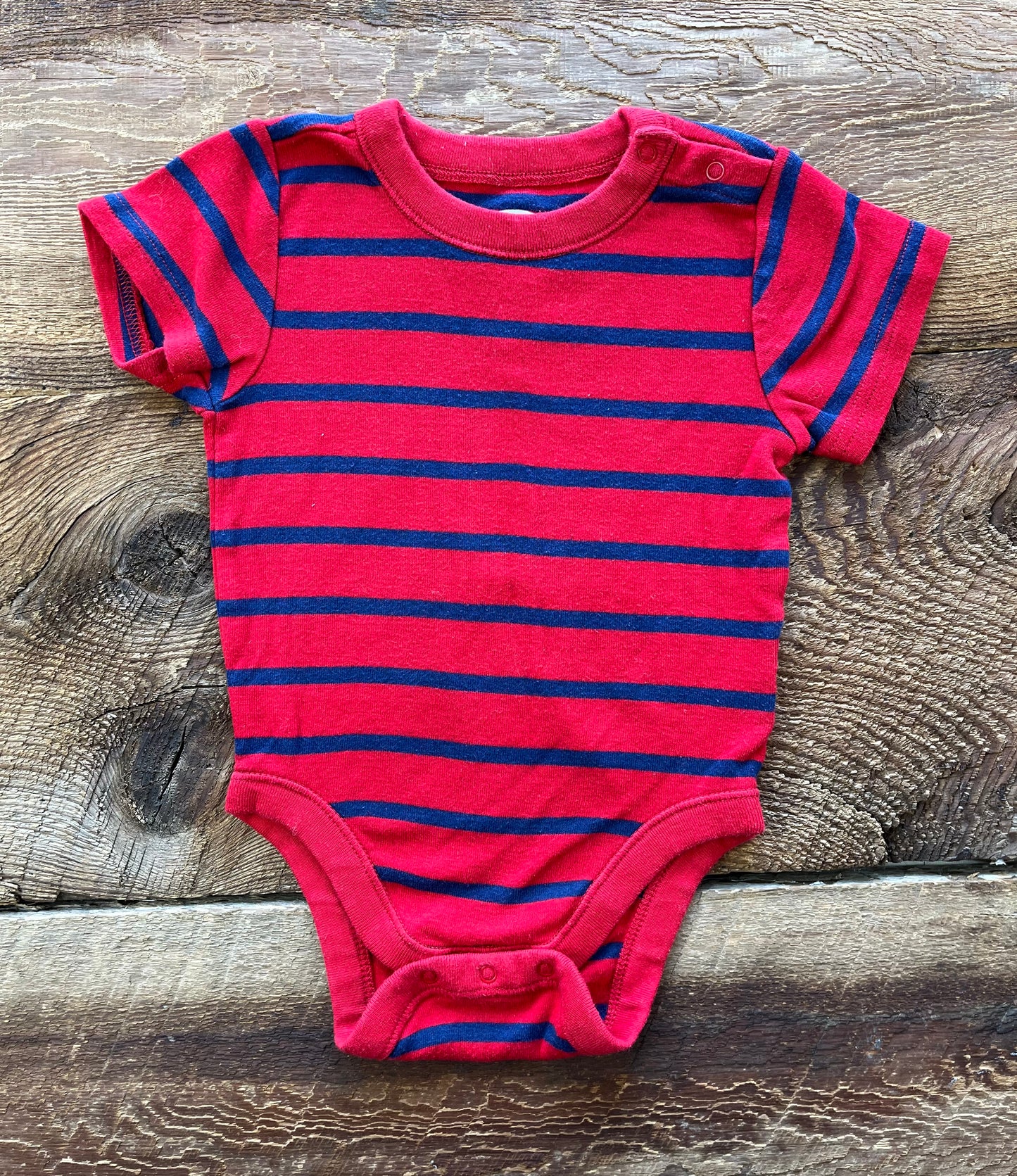 Old Navy 6-12M Striped Onesie