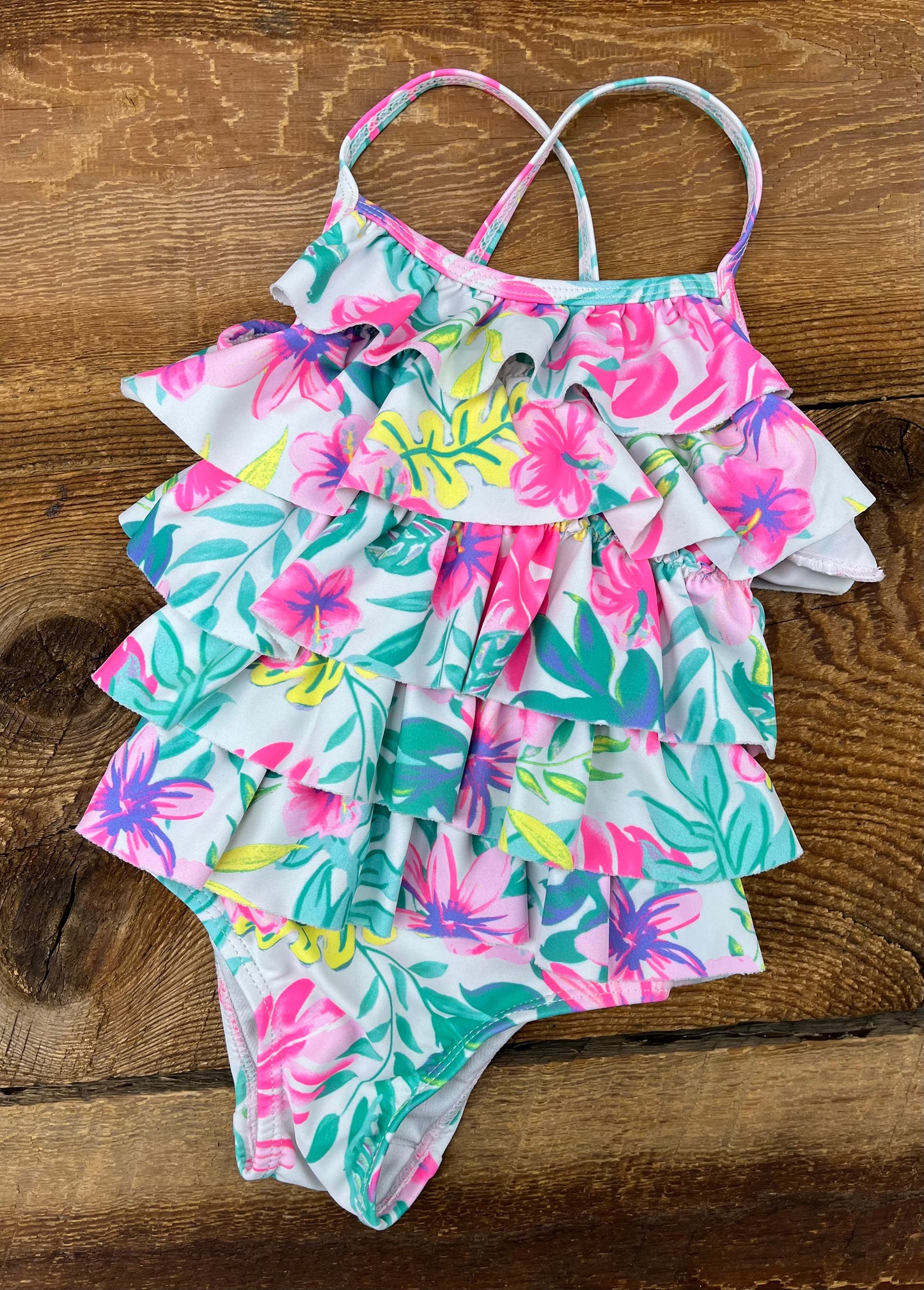 Joe Fresh 12-18M Hawaiian Swimsuit