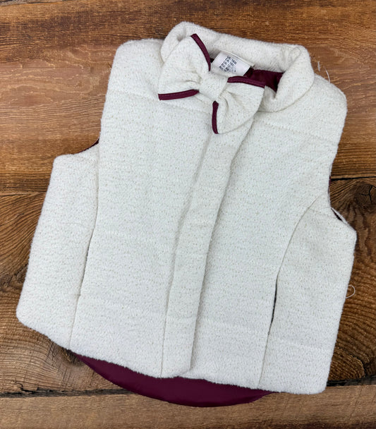 Max Studio 18M Sparkle Bow Vest