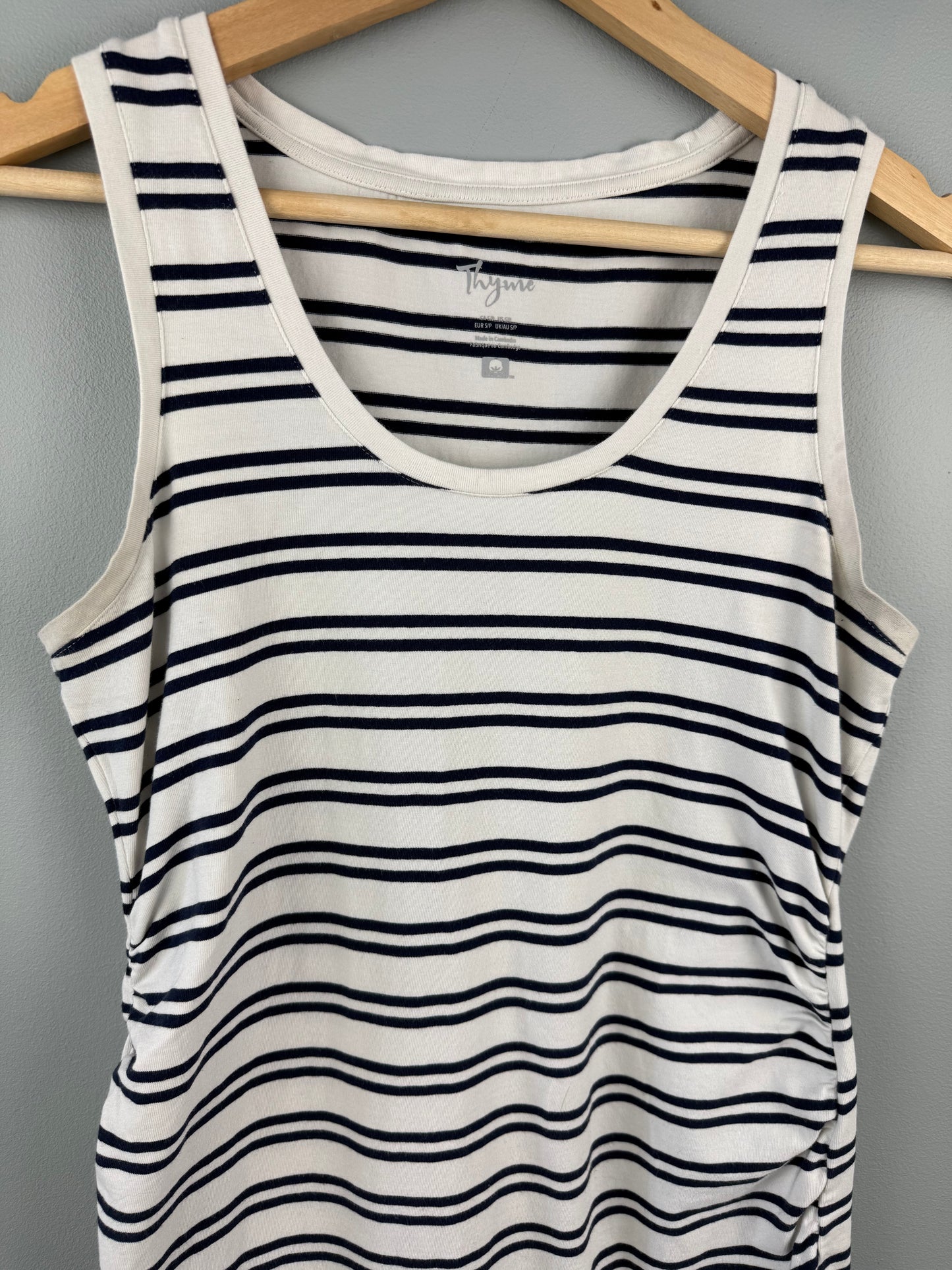 Thyme Maternity Small Fitted Dress